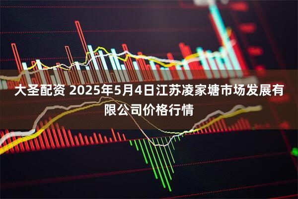 大圣配资 2025年5月4日江苏凌家塘市场发展有限公司价格行情