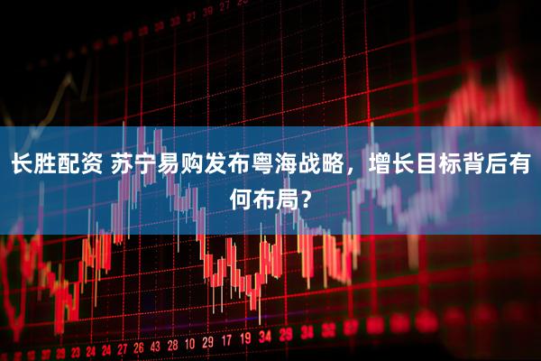 长胜配资 苏宁易购发布粤海战略，增长目标背后有何布局？