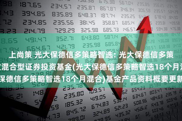 上尚策 光大保德信多策略智选: 光大保德信多策略智选18个月定期开放混合型证券投资基金(光大保德信多策略智选18个月混合)基金产品资料概要更新